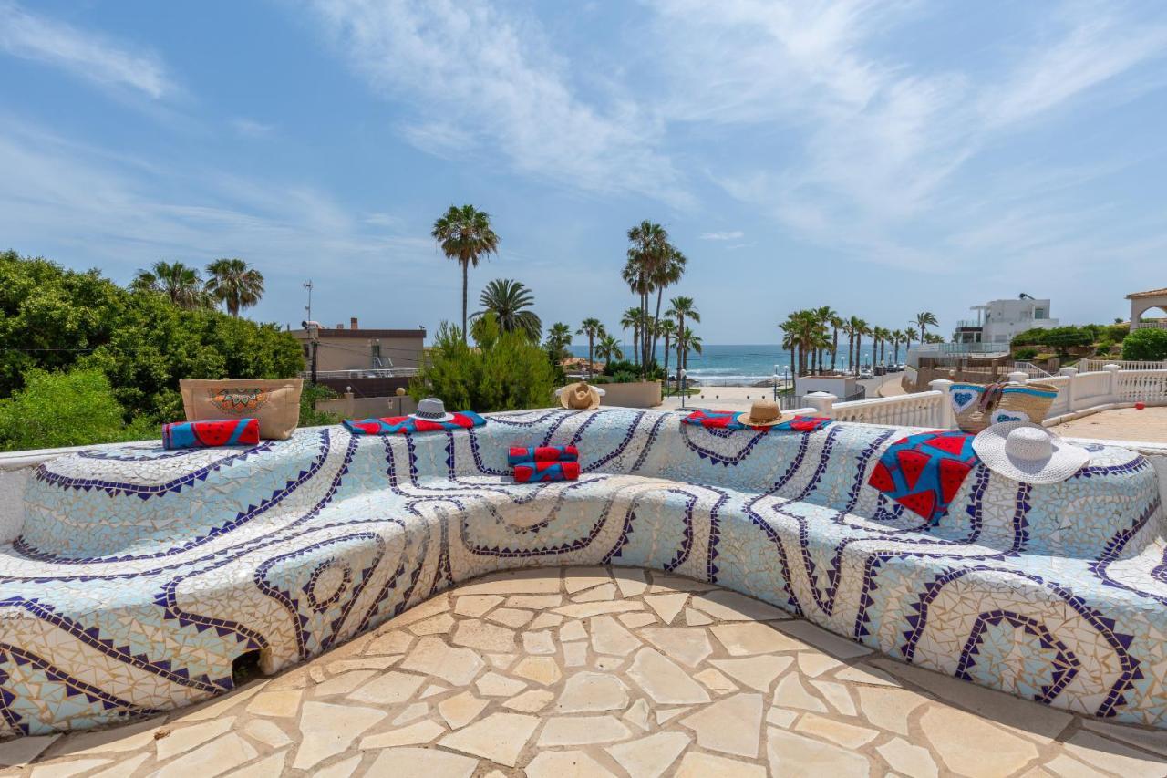 Fidalsa Grand Mediterranean Beachfront Villa Playa Flamenca Exterior foto