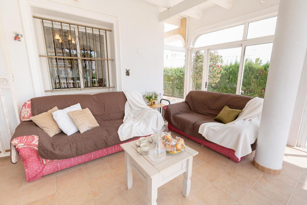Fidalsa Grand Mediterranean Beachfront Villa Playa Flamenca Exterior foto