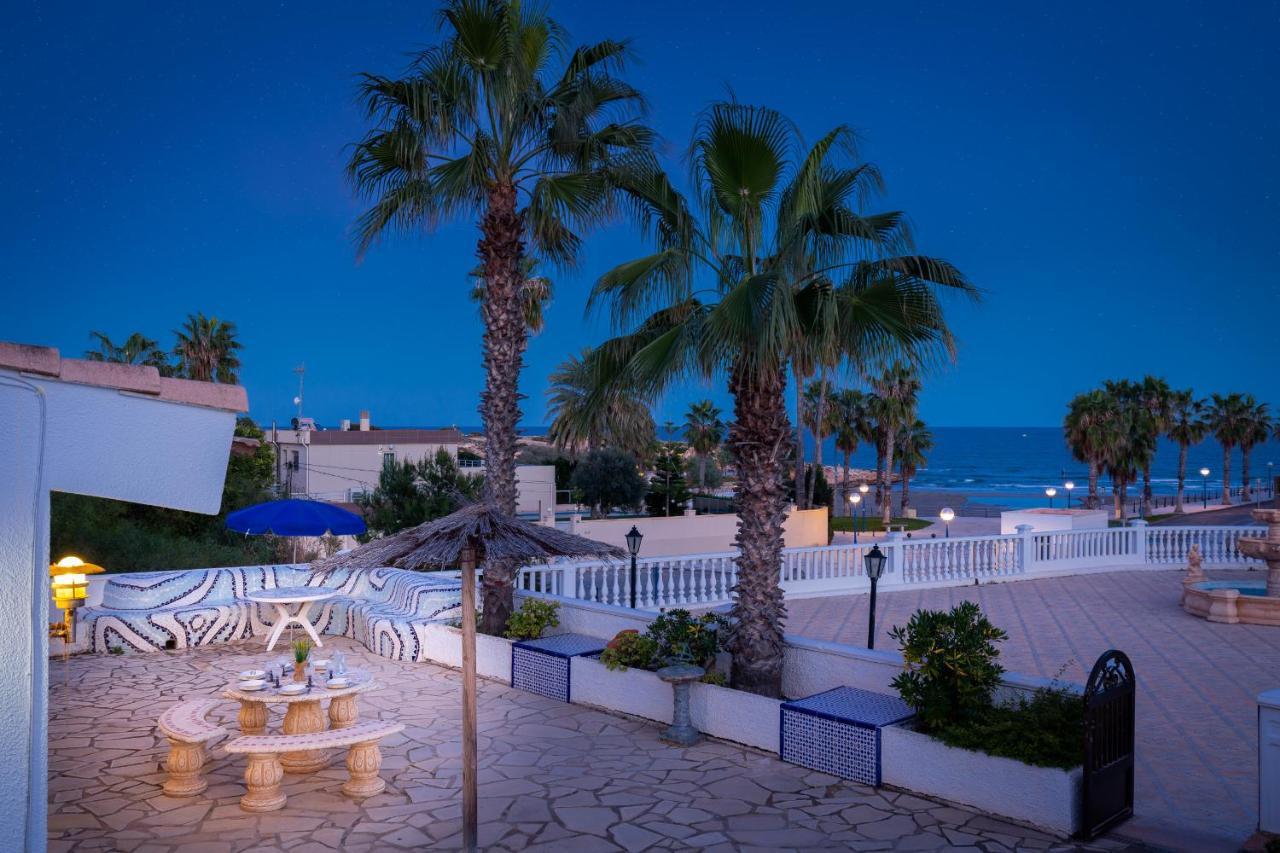 Fidalsa Grand Mediterranean Beachfront Villa Playa Flamenca Exterior foto