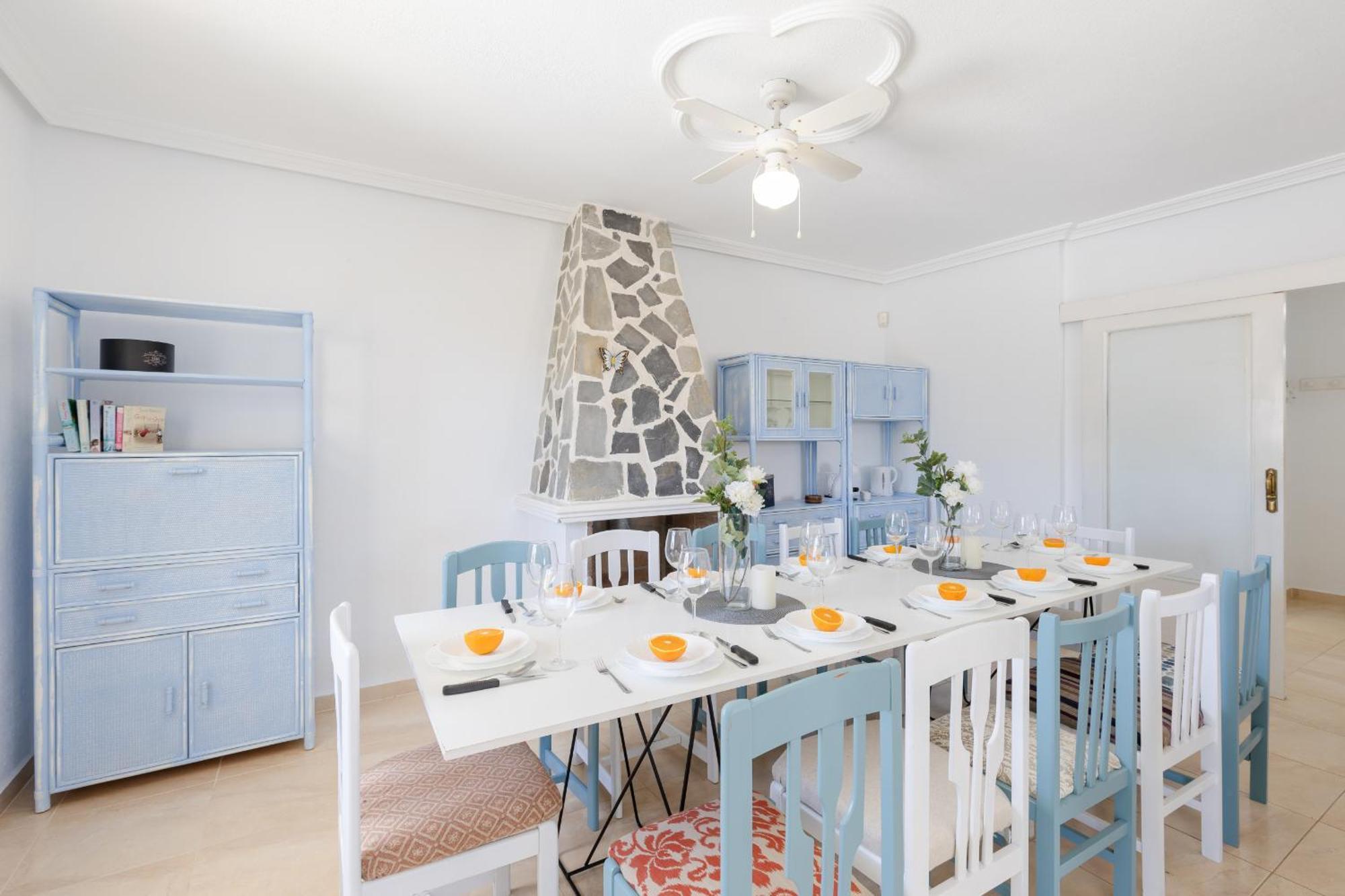 Fidalsa Grand Mediterranean Beachfront Villa Playa Flamenca Exterior foto